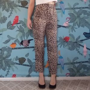 Brand New, Leopard Print High-waist Pants